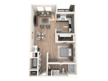 Elliston23 Apartments A2 Floorplan