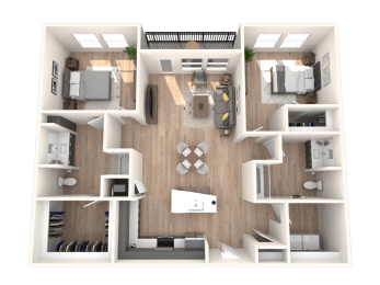 Elliston23 Apartments B5 Floorplan