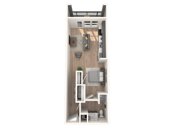 Elliston 23 Apartments S2 Floor Plan