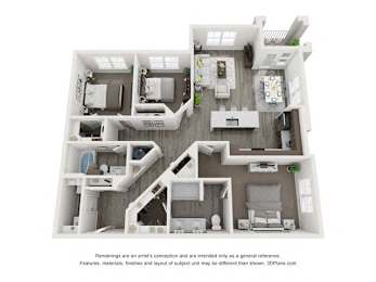  Floor Plan Cashmere