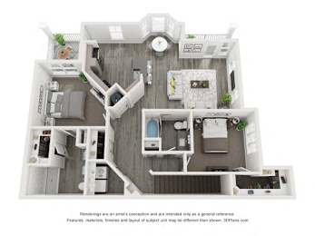  Floor Plan Jade Townhome