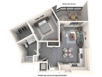 a floor plan of a 2100 sq ft apartment