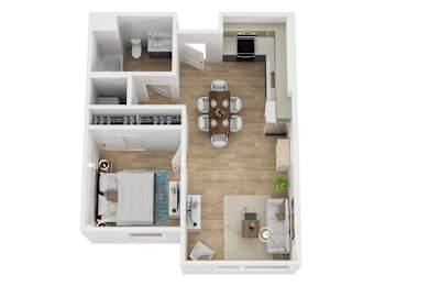 1 bed 1 bath M at 26FIFTY Apartments, Berkeley