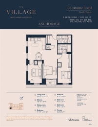  Floor Plan Anchorage - 133 Bronte