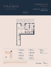  Floor Plan Beam - 133 Bronte
