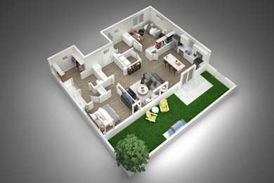 B1 Floor Plan at Zora University, Charlotte, NC