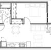  Floor Plan 1x1