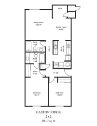  Floor Plan 2x2