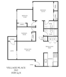  Floor Plan VP3B2B