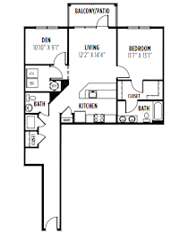 Jefferson Floor Plan at New Britain, Chalfont, PA
