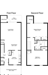 The Chapman Floor Plan at The Lakes, Allentown
