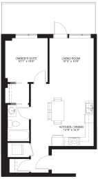 1-Bedroom / 1-Bathroom