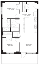 2-Bedroom / 2-Bathroom