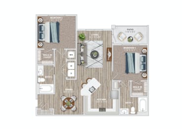 Floor Plan  our apartments have a floor plan that can be customized for your needs