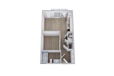 A1 Floor Plan at Placemakr Downtown Austin, Austin, TX
