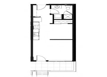 Open 1 Bedroom at Astro, Seattle, WA, Washington