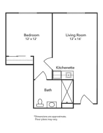 Assisted Living 1 Bedroom