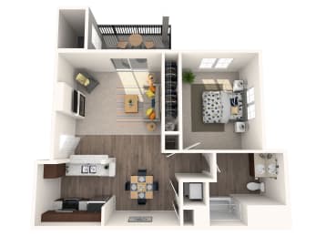a floor plan of a 1 bedroom apartment at the biltmore apartments in dallas,
