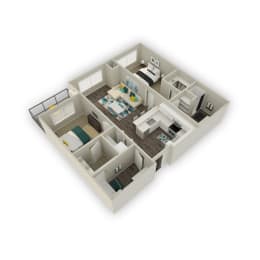 Jubilee Floor Plan at The Zeller, Salt Lake City