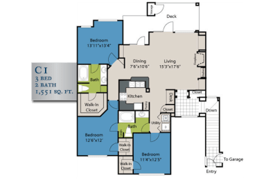 C1 Floor Plan