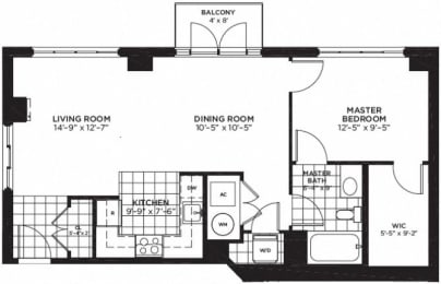floor plan photo of the reserve at stonegate in windsor mill, md