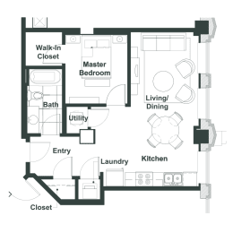 a floor plan of a house
