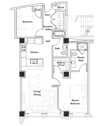 the plan of the house