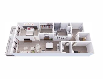 Studio, 1, 2 & 3-Bed Apartments in South County, MO | Tesson Ridge