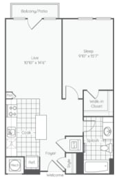 Floor plan for Asheville