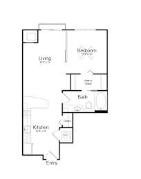 A4 Floor plan at Track 29 Apartments, Minneapolis, MN