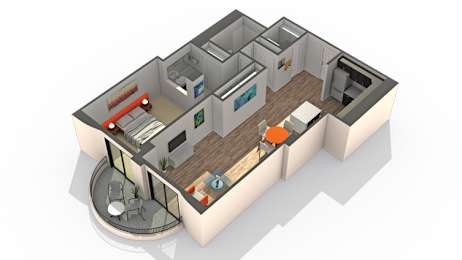 Eight 18 Floor Plan at ReNew Wheaton Center, Wheaton, IL
