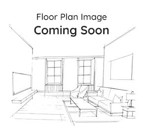 A drawing of a living room with the text