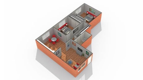 Logan Floor Plan at The Hinsdale, Illinois