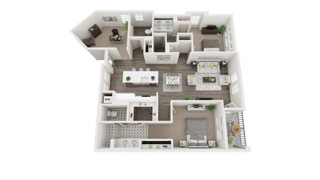 2 bed  2.5 bath at Arrive Los Carneros Apartments, California, 93117
