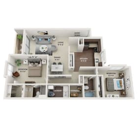 Maple-Upper Floorplan