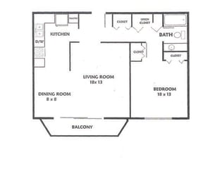 Floor Plan at The Reserve on Washington, Illinois
