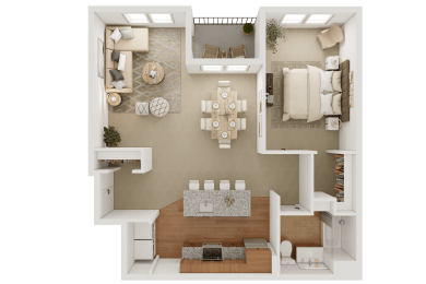 The Alston Floor Plan at Mallory Ridge, Bloomfield, Connecticut