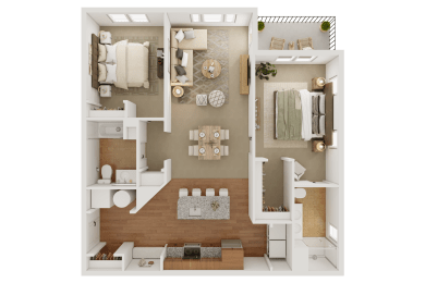 The Summerwind Floor Plan at Mallory Ridge, Bloomfield