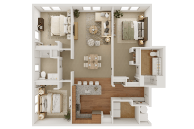 The Tumble Brook Floor Plan at Mallory Ridge, Connecticut, 06002