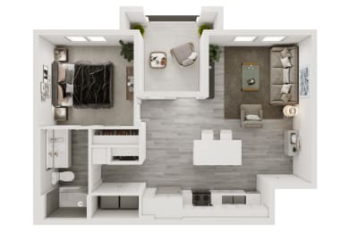 Unit A1 at Arrive Temecula, Temecula California