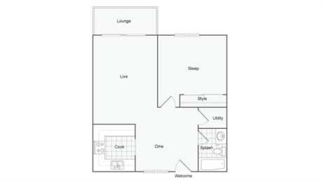 Magnolia Floor Plan at The Clubhouse at Port Orchard, Port Orchard, WA, 98366
