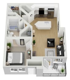  Floor Plan A1B