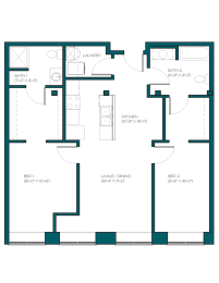 Floor Plan  a floor plan of a home with a spiral staircase