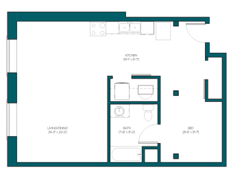 Floor Plan  Studio I.7