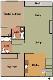  Floor Plan 2x2L - Biltmore
