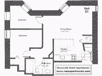  Floor Plan 2x1