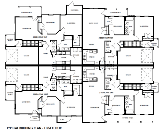 a floor plan of a house