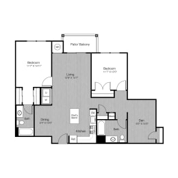 2 bed 2 bath P at Metro 303, New York