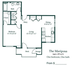  Floor Plan Mariposa