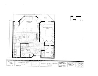 A floor plan of a building with rooms labeled, such as "EDUCATIONAREA 2" and "BATHROOM".